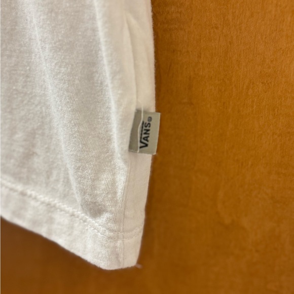 Vans white T-shirt with scoopneck - Picture 2 of 5